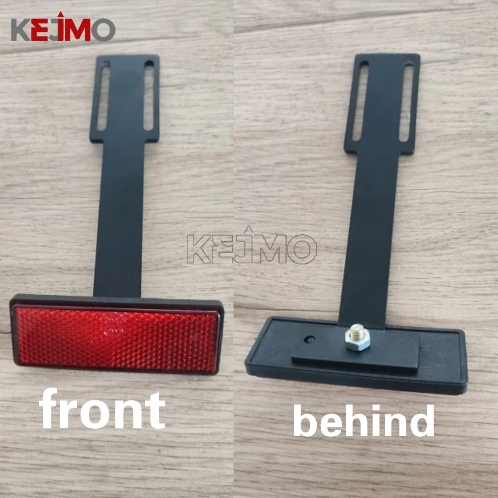 2024 2025 2026 ل تشويش إذاعي 400 X Speed 400 دراجة نارية الملحقات الخلفية لوحة الأرقام عاكس حامل الترخيص تمديد عاكس #2