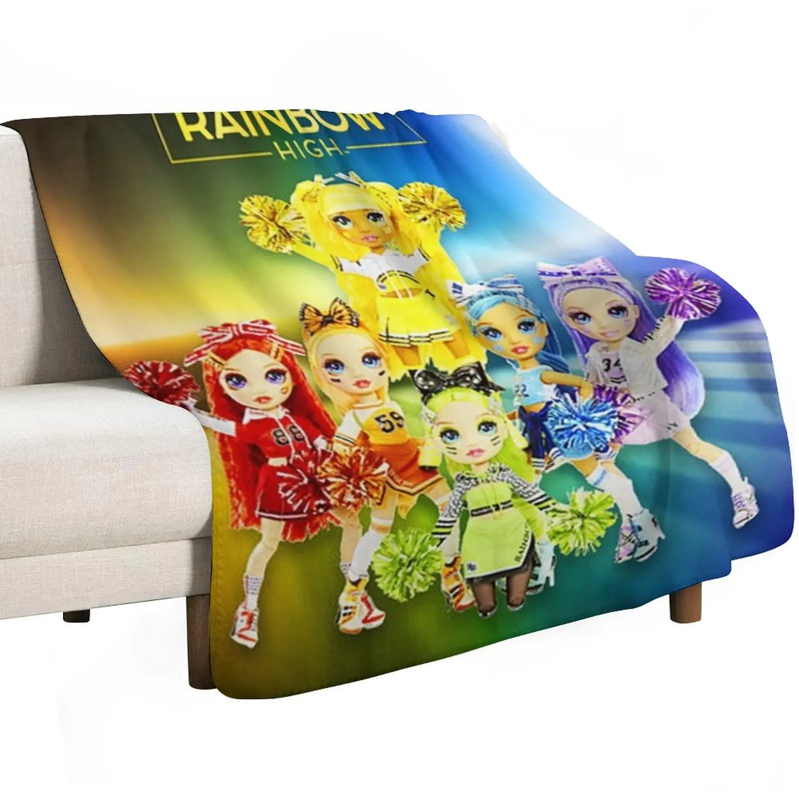 

Rainbow High Gift For Fans rainbow high dolls rainbow high characters Throw Blanket Luxury Throw Luxury Thicken Blankets