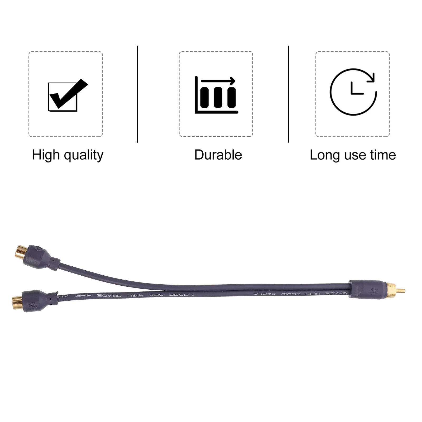 

Anti-interference Cable Car Amplifier Audio for Professional Technology Speaker Splitter