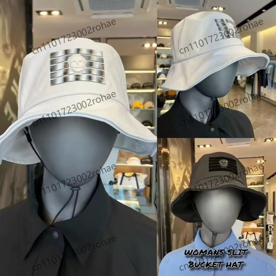 

White Golf Fisherman Hat | Lightweight UV Protection Unisex Cap for Golfers