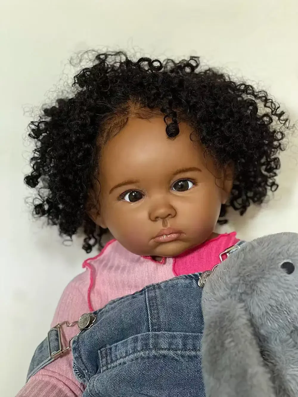 DLS Customized Limited Supply 28inch Reborn Baby Julieta Black Complexion African Girl Already Finished different dress