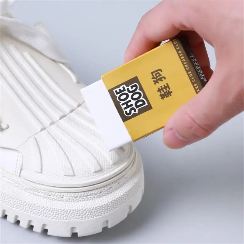 Eraser Shoe Dog Portable Suede Sheepskin Matte Leather Fabric Care Shoes Cleaning Tools Leather Cleaner Rubber Block Shoe Brush