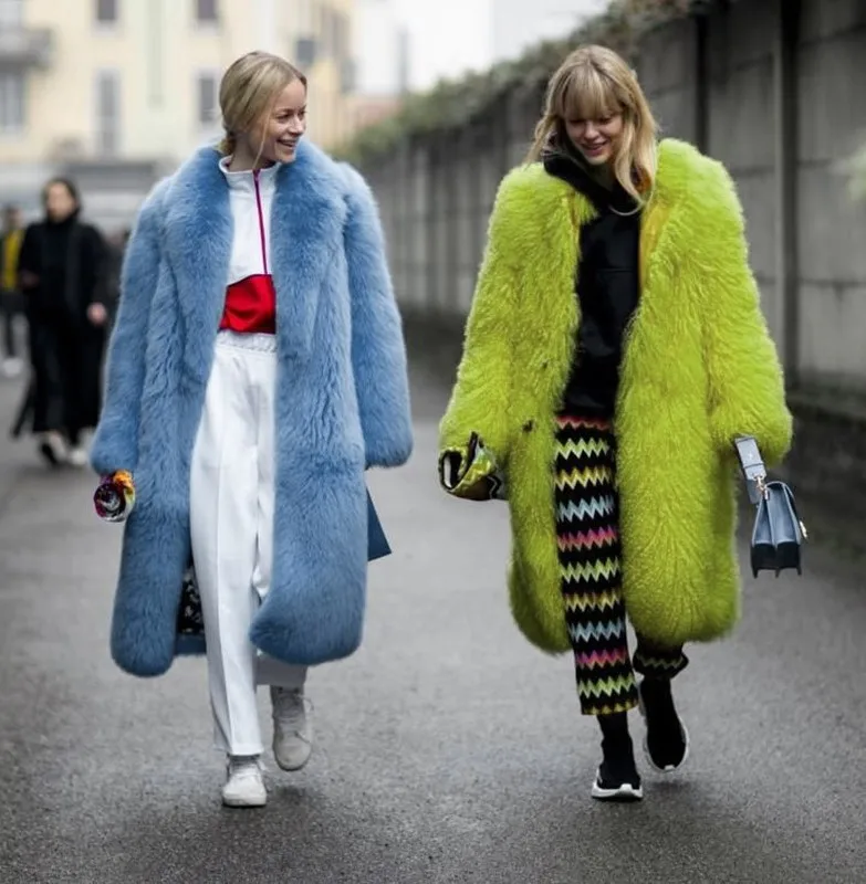 Lange jas van imitatiebont Damesjassen Damestops Modern Rock Unisex Schapenvachtkraag Letter Hoorn Bolero Tender Vest Rekbare rand