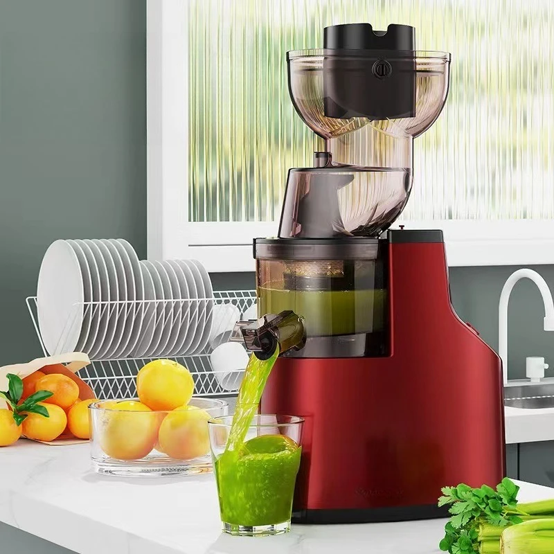 فصل بقايا العصير، موديل جديد أوتوماتيكي بالكامل، قطر كبير، عصارة منزلية، آيس كريم عصير الفواكه والخضروات #1