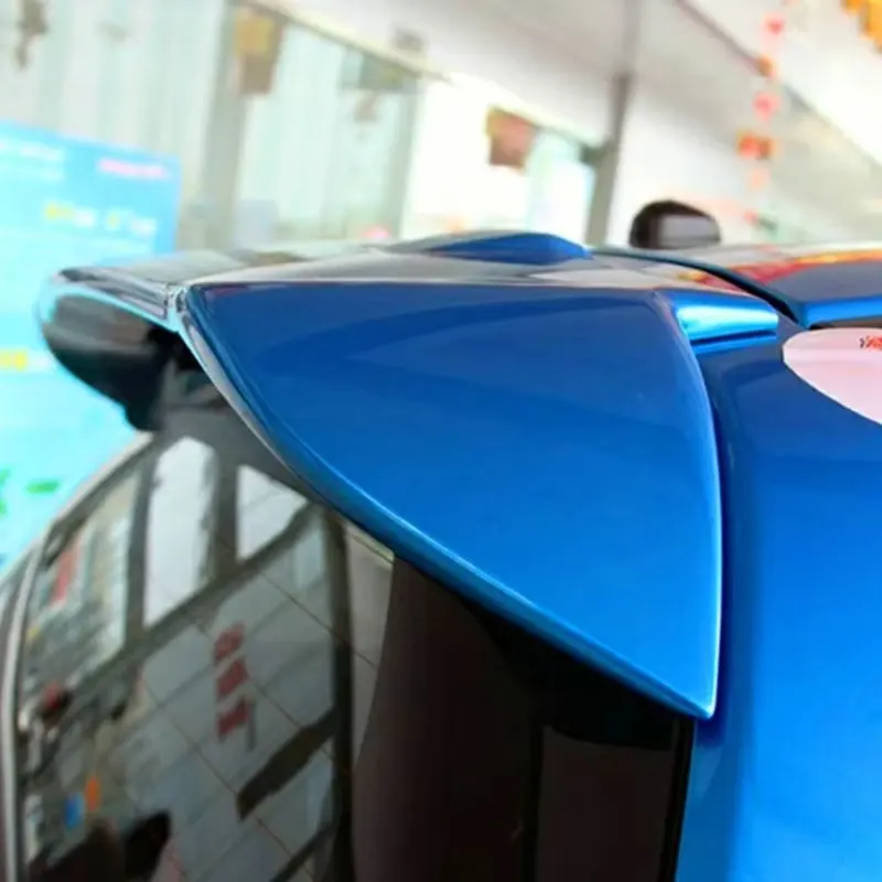 Spoiler for Honda JAZZ Fit 2008 - 2013 Rear Wing  ABS Material Car Roof Accessories