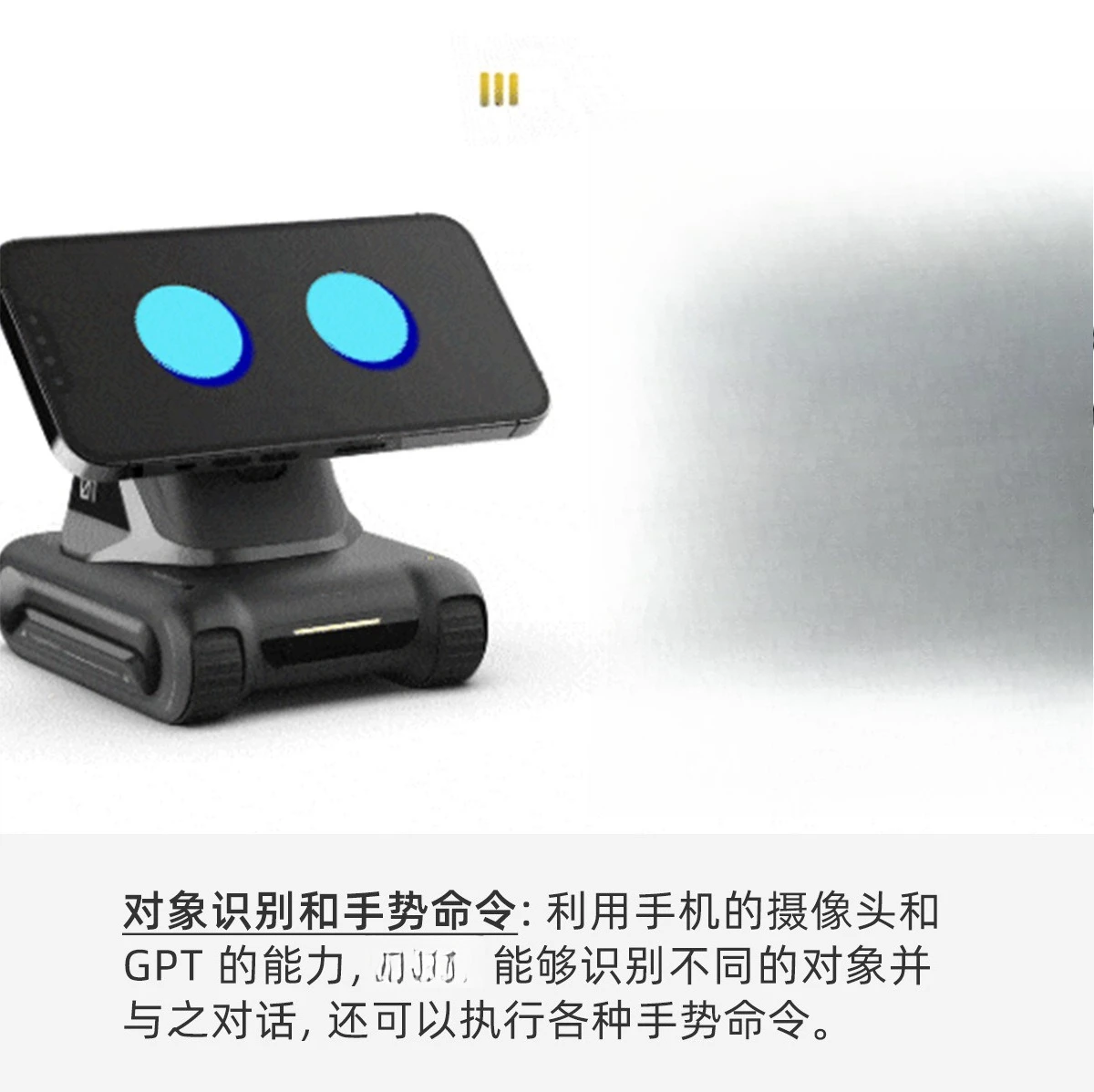 Intelligenter Desktop-Roboter, KI-Assistent, Geste, interaktives Sprachgespräch