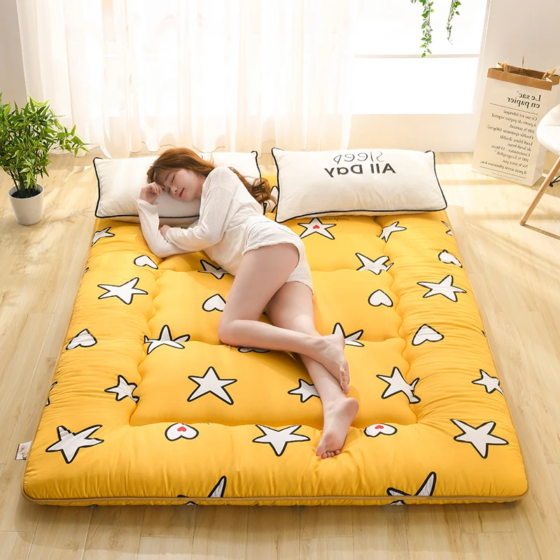 

Japanese-style thickened tatami mattress floor mat soft cushion foldable lazy home sleeping pad bedroom floor artifact