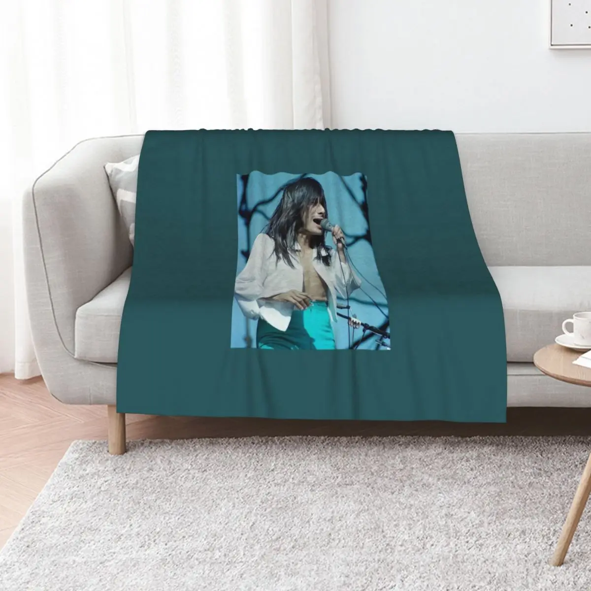 steve perry art Throw Blanket Cozy Microfiber Throw Blanket for Home Bedroom