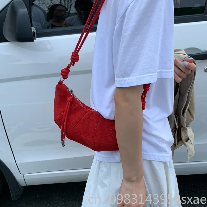 Women's Dumpling Bag Convertible Soft Matte Faux Leather Underarm Shoulder Crossbody Daily Commute Bag