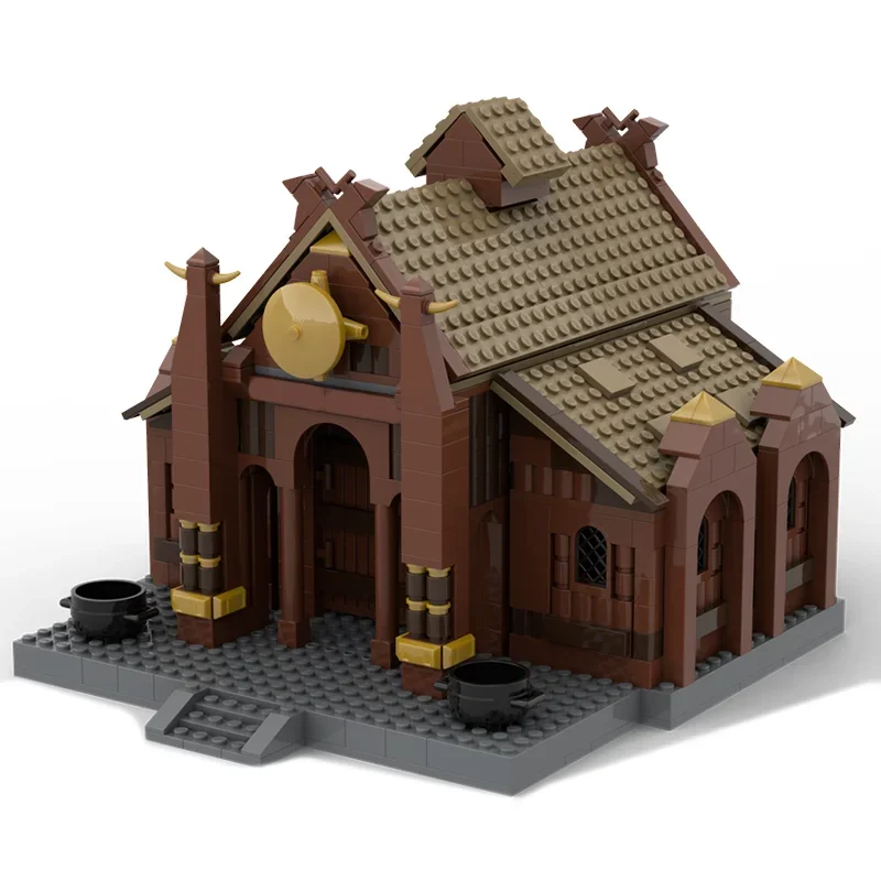 864-pieces-film-celebre-la-salle-d'or-d'edoras-serie-de-collection-de-scenes-de-rue-creatives-meduseld-idees-creatives-cadeau-d'anniversaire