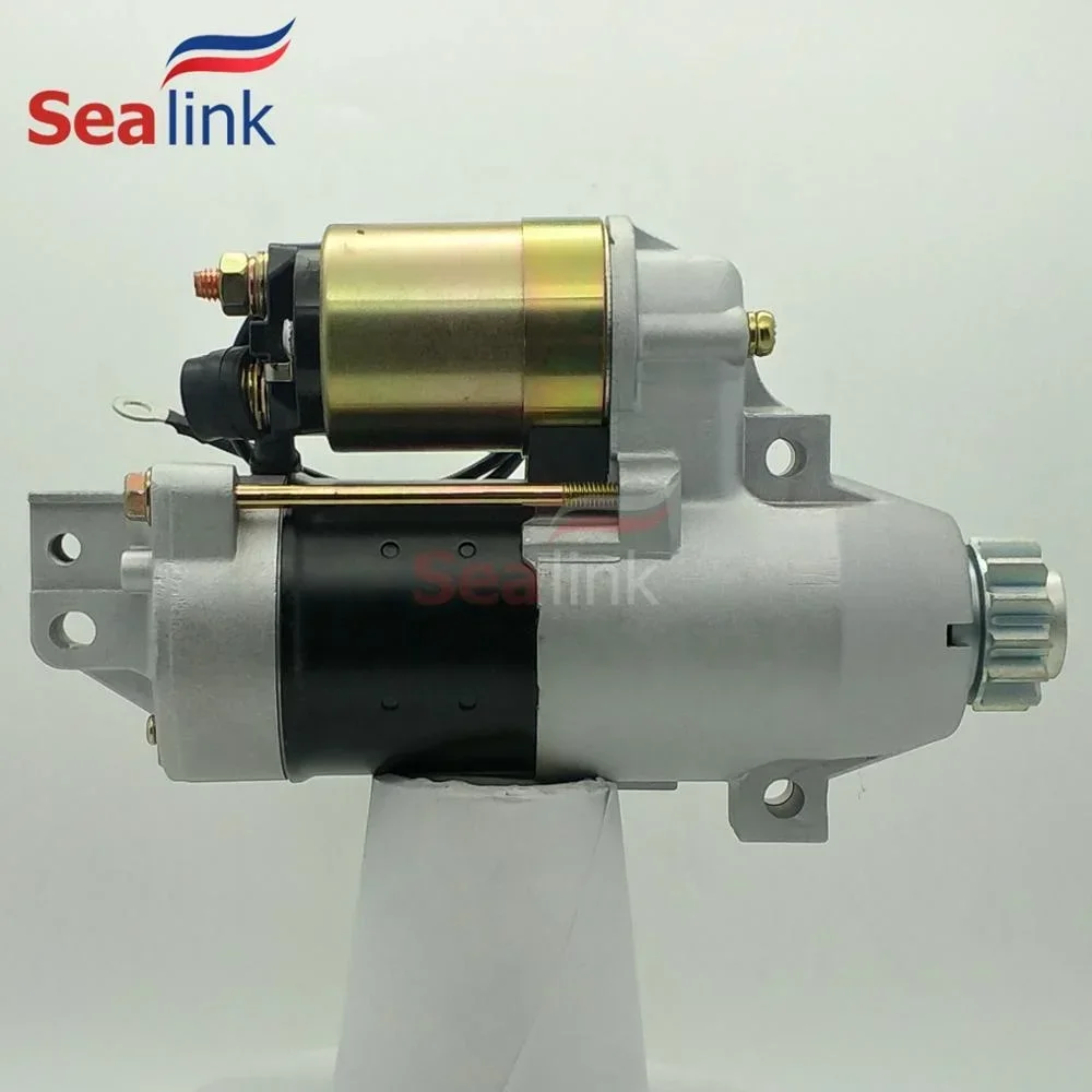 Starter for Yamaha Marine Outboard S114-867 63P-81800-00 63P-81800-00-00 6BR-81800-00-00 6BR-81800-01-00 Lester 18442