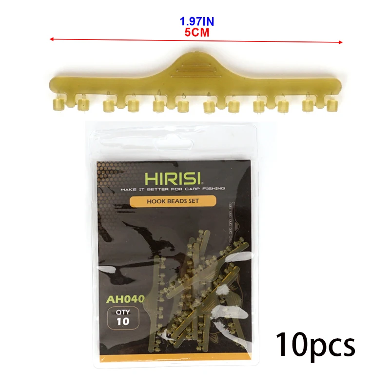 Anzuelos y montajes de pelo para carpa estilo europeo Hirisi