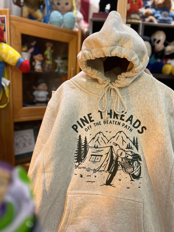 

Ретро-винтажная толстовка с капюшоном из флиса для пар, повседневная, с принтом сосны, с длинными рукавами, для мужчин и женщин