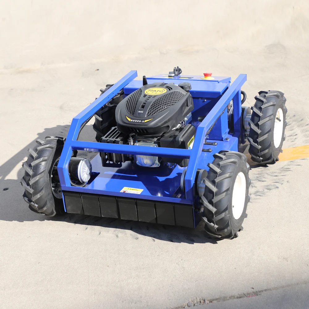 고효율 가정용 잔디깎이, 절단 폭 500mm, 골프장에 적합, 원격 제어 크롤러 잔디깎이 판매