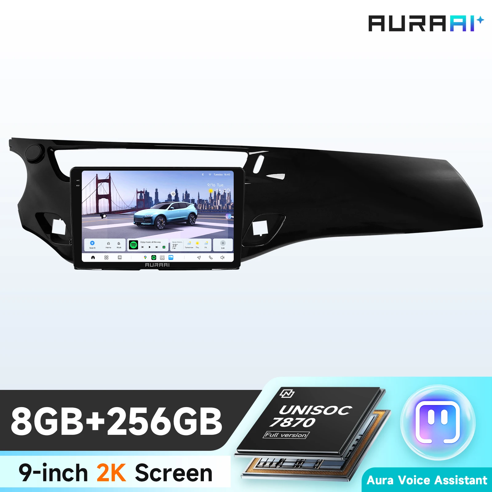 9 ''6115 Intelligent Scherm 2din Android Autoradio Multimedia Video Player voor Citroen C3 DS3 2010-2016 GPS Carplay Auto 4G RDS