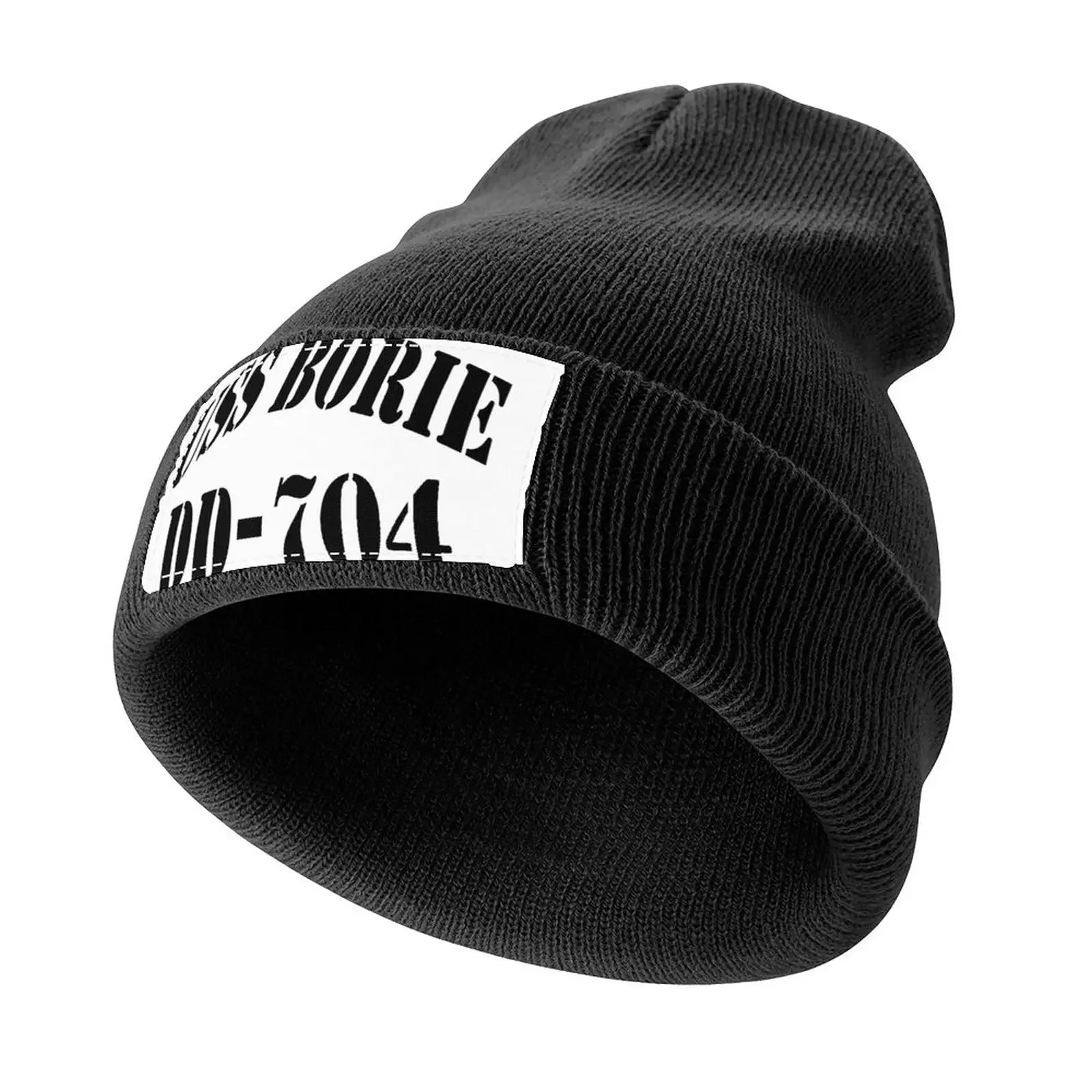 

USS BORIE (DD-704) SHIP'S STORE Knitted Cap Icon Vintage hiking hat Men Luxury Brand Women's