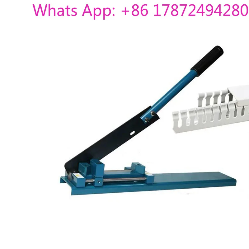 Adjustable PVC Wiring Duct Cutter 0728 SC-01, Manual PE Plastic Pipe Cutter, Wire Slot Cutting Machine