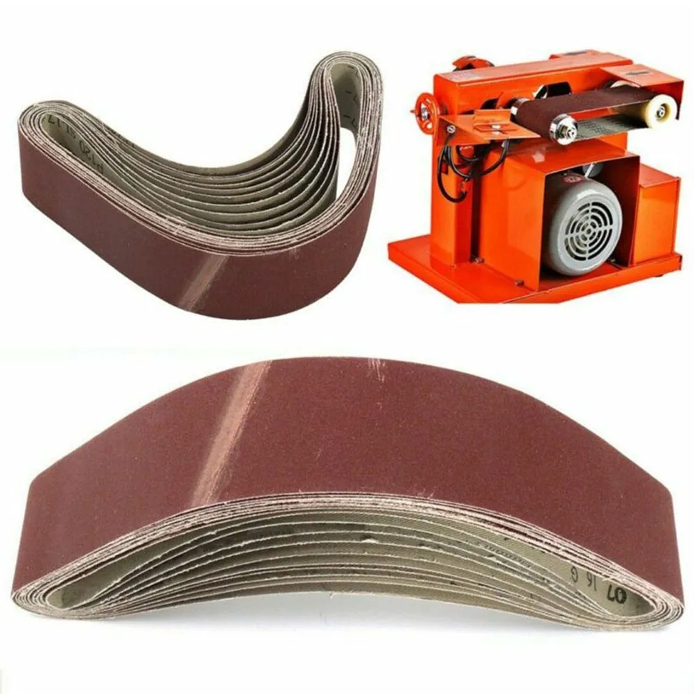 1 PC ชิ้นส่วน Sanding Belt บดแฟลชกําจัดสําหรับทองแดงสําหรับงานเหล็กแก้วเหล็กอลูมิเนียมไม้อลูมิเนียมออกไซด์