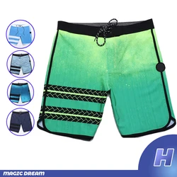 Pantalones cortos de playa para hombre, Bermudas Phantom, impermeables, de secado rápido, informales