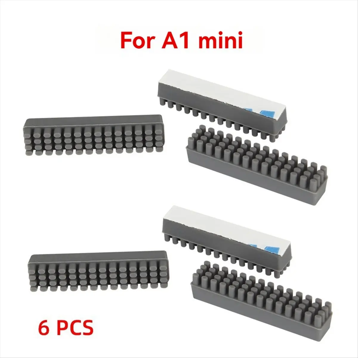 A85P Nozzles Cleaner Brush for Bambu Lab Wiper Silicone Brush Hotbed Mounted Scrubbers Cleaning Tool 3D Printer for A1 Mini