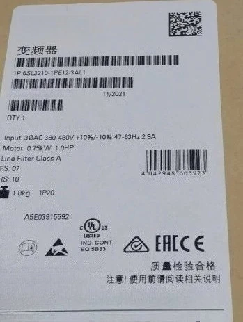 Brand New Original 6SL3210-1PE12-3AL1 1Pcs Power Module Expedited Shipping