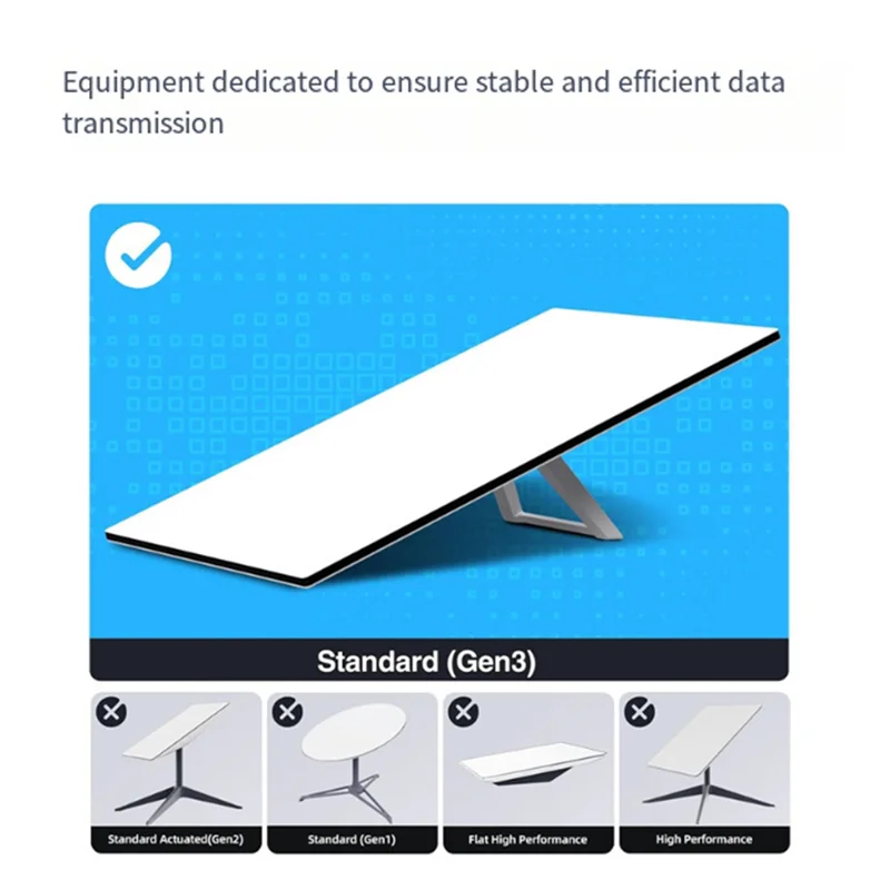 A45U IP68 مقاوم للماء إيثرنت محول تمديد الحبل كابل الاستقبال ل Starlink Gen 3 1200Mbps كابل الاستقبال 1 متر