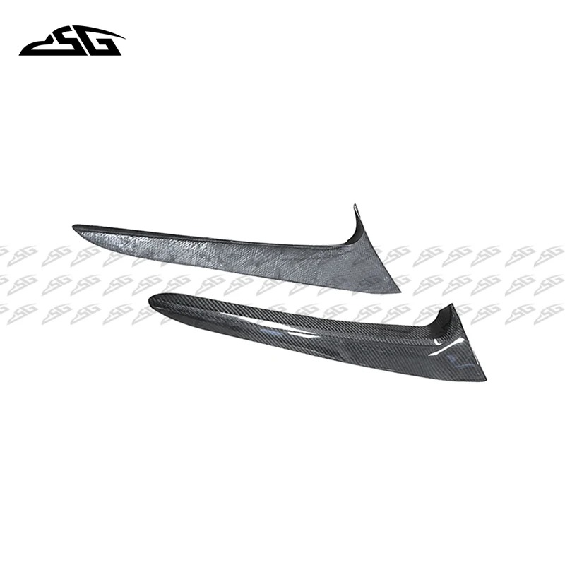 Carbon Fiber Rear Window Side Spoiler Tail Wing Splitter Trim For Lexus RX 450H RX200 200T 300 Exterior Refit Body Kit