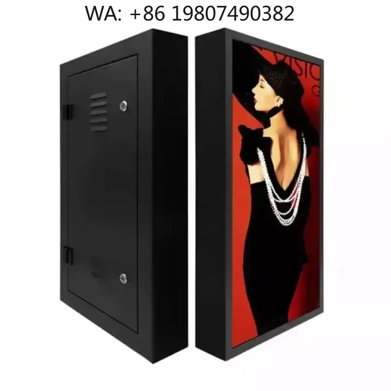 

Solar Powered P3 LED Pole Display, Waterproof Digital Panel for Urban Roadside Street Light Commercial Advertising Display