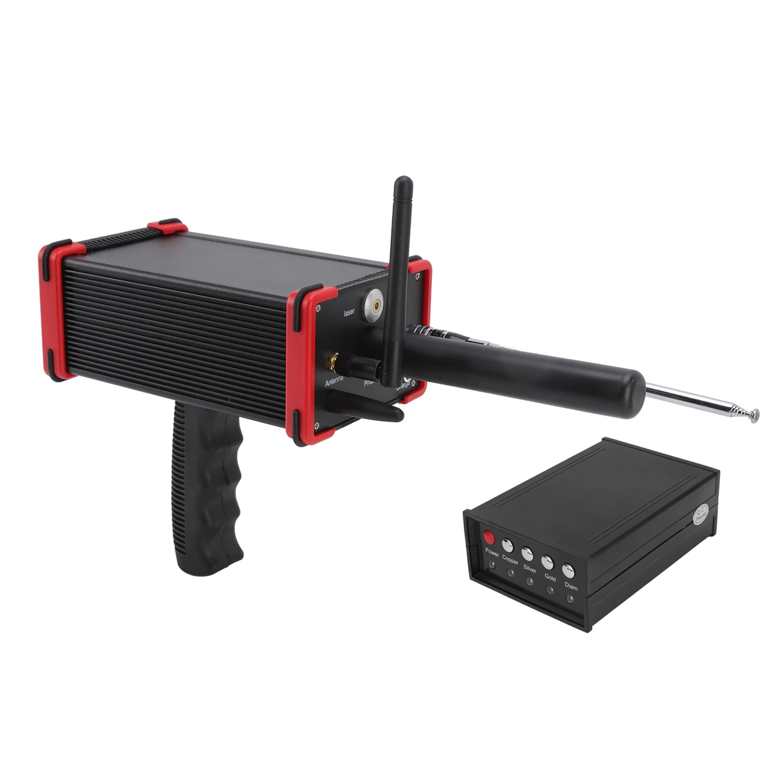 Range Metal Locator Underground 10m Depth Red Metal Detection Finder