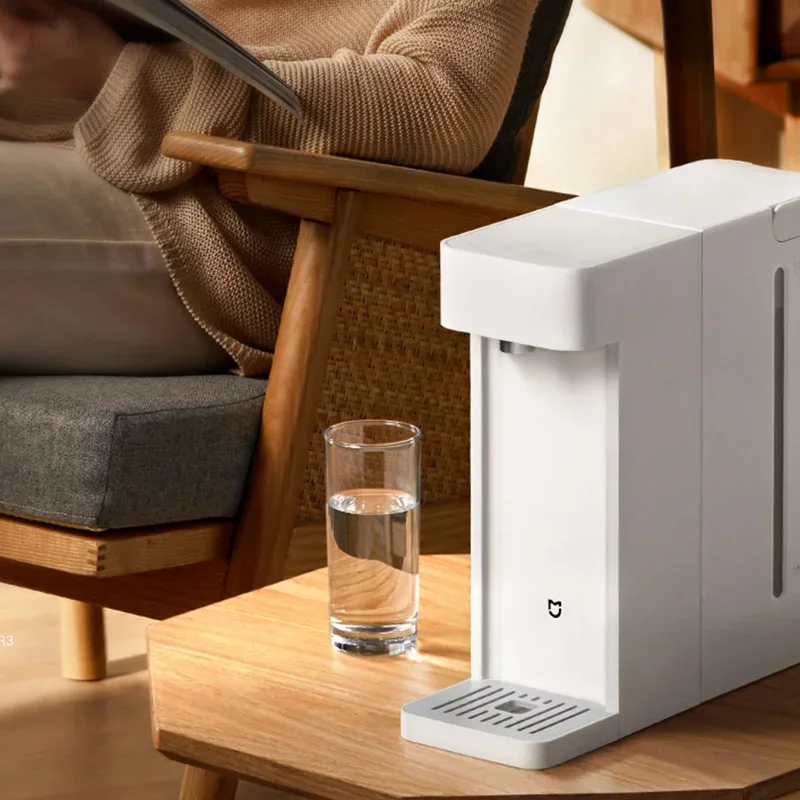 Calentador de agua instantáneo XIAOMI MIJIA S1 40-99 °   C hervidor de escritorio de oficina con calefacción de cerámica y agua potable instantánea