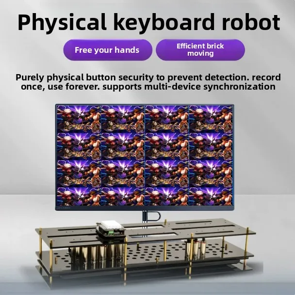 Physical keyboard keys game studio clicker intelligent machine
