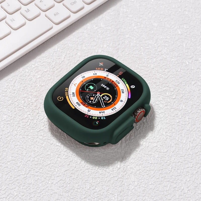 Weiche Silikonhülle für Apple Watch Ultra 4 3 49mm Zubehör Rundum-Schutzabdeckung iWatch Armband Ultra 4 Ultra3 49 mm – Detail 13