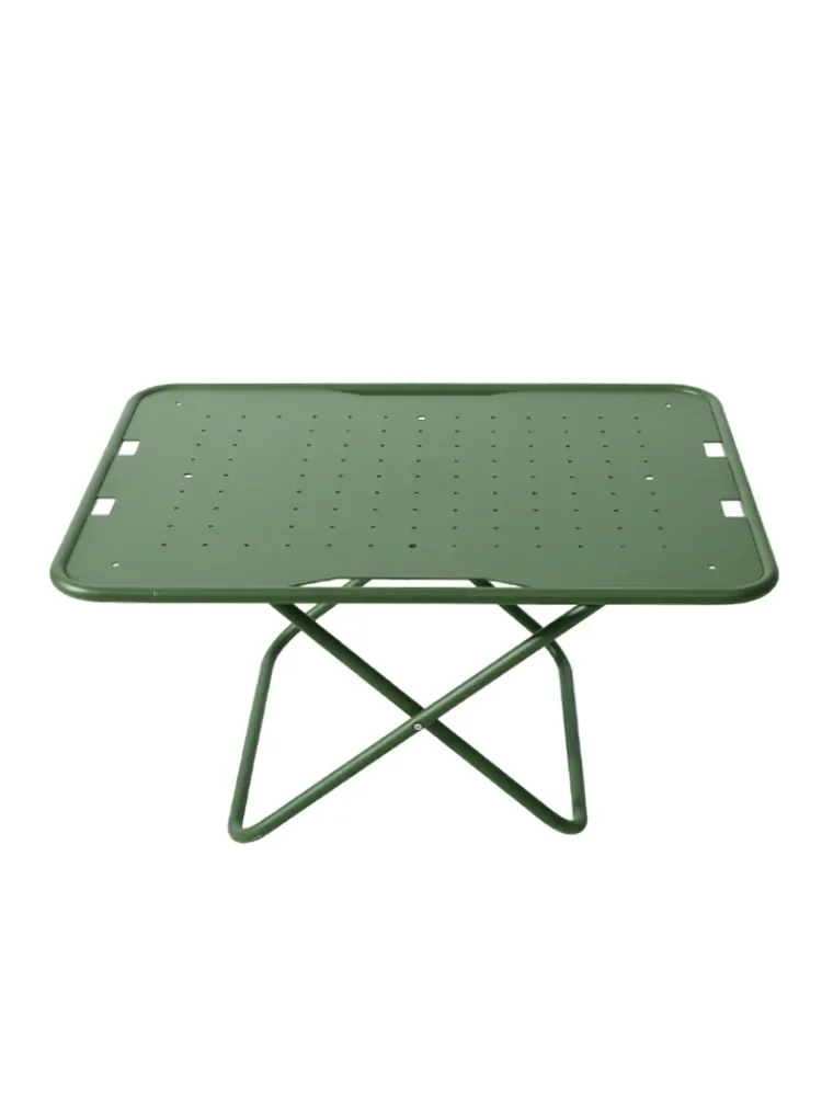 طاولة تكتيكية للتخييم في الهواء الطلق، طاولة عسكرية قابلة للطي من سبائك الألومنيوم، تخييم نزهة ذاتية القيادة للجيش البريطاني #1