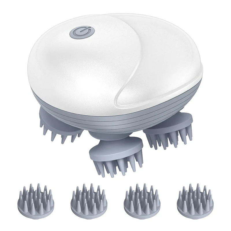 

Electric Scalp Head Massager Kneading Vibrating Device Health Care Shoulder Neck Leg Arm Deep Tissue Massage Cat Pet Massager