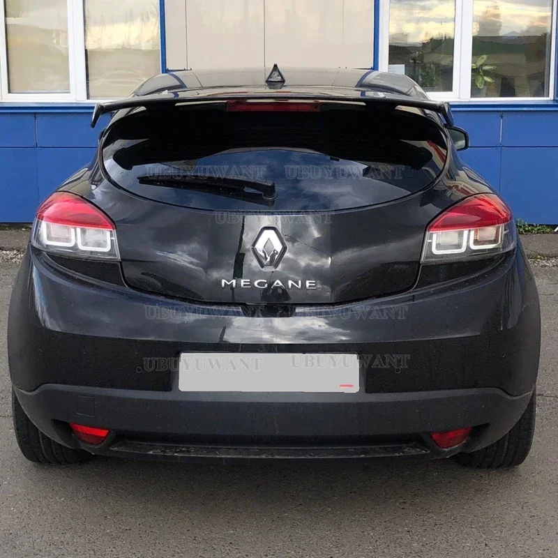 Alerón trasero negro brillante para Renault Megane 4/MK4 2016-2022 Hatchback, alerón universal para techo trasero de coche, kit de tuning.