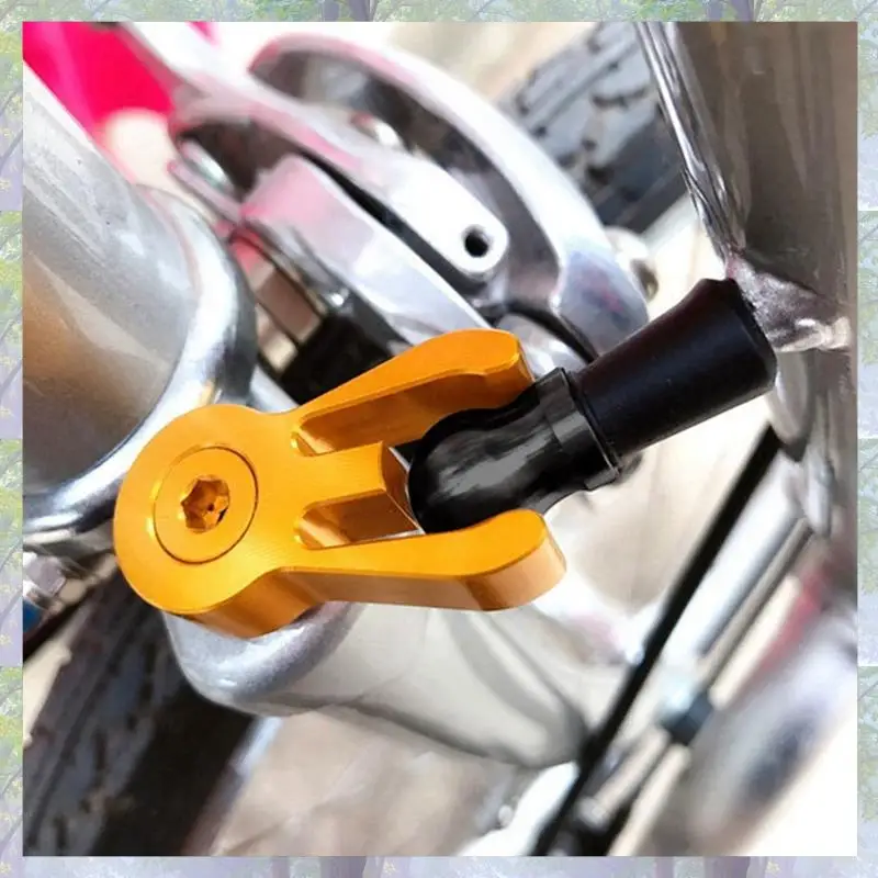 جديد وصول 3X سبائك التيتانيوم الدراجة الصيد الكرة أنبوبة رأسية الترباس ل Brompton للطي دراجة الملحقات