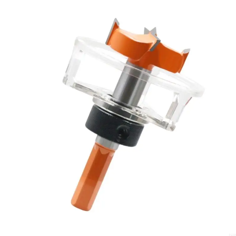 P31D Woodworking Hole Opener Cutter 35mm Adjustable For Cabinet Doors With Dust Cover