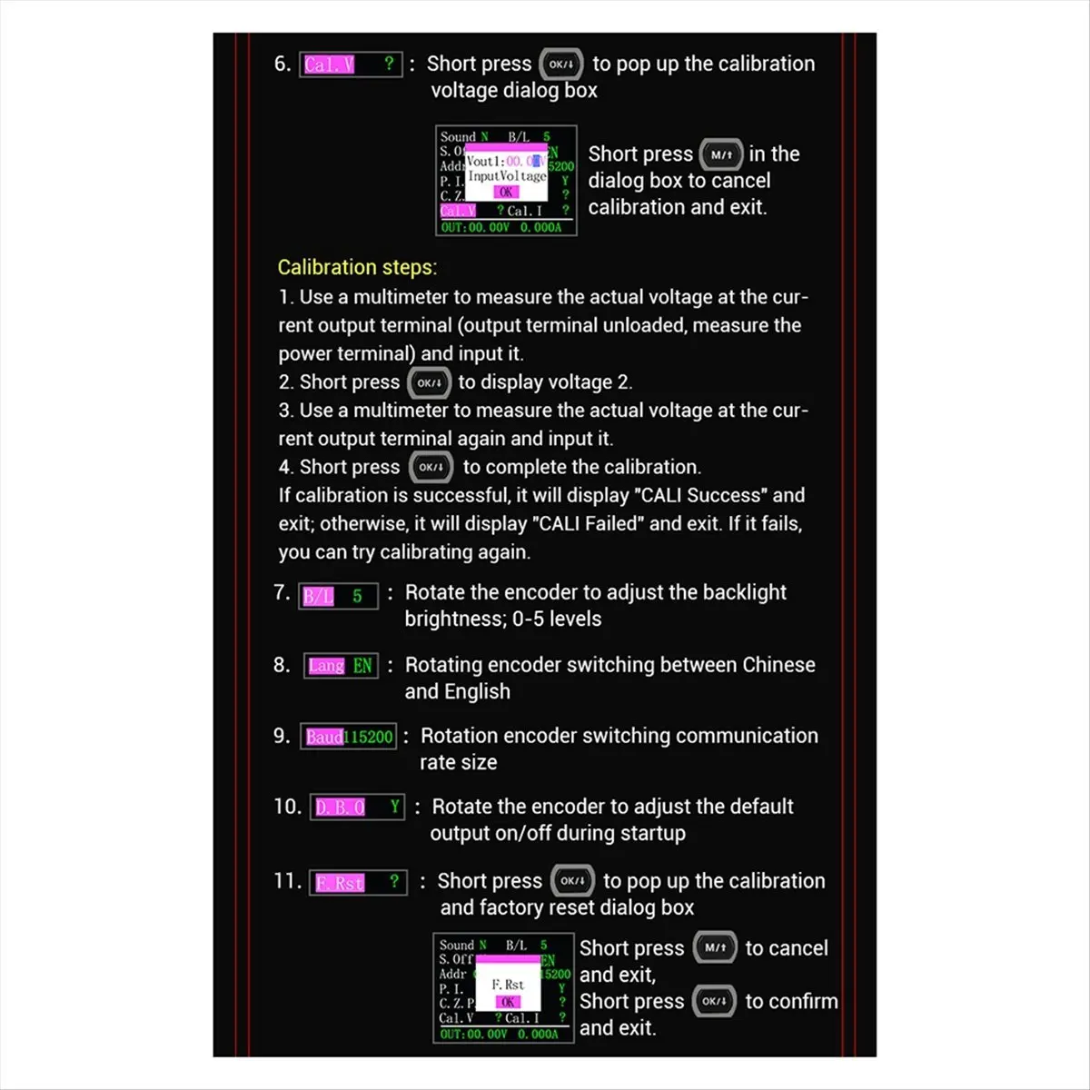 

A32M SK40C Color Screen CNC Adjustable Voltage Regulation Power Supply Constant Voltage Constant Current Charging Module 40W