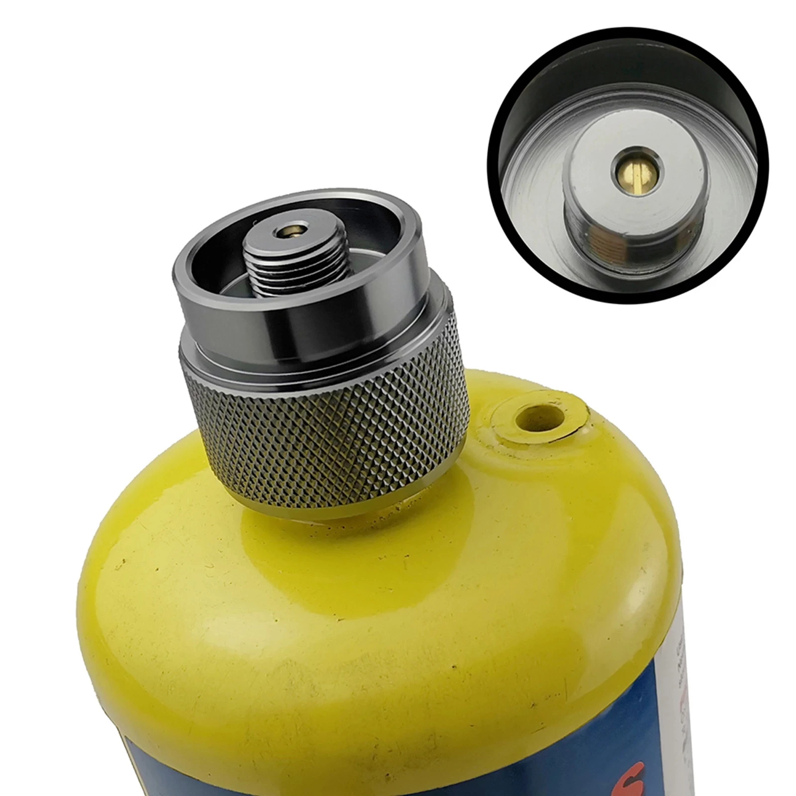 Adaptador de estufa de gas butano para acampar al aire libre, adaptador de cilindro de gas MAPP