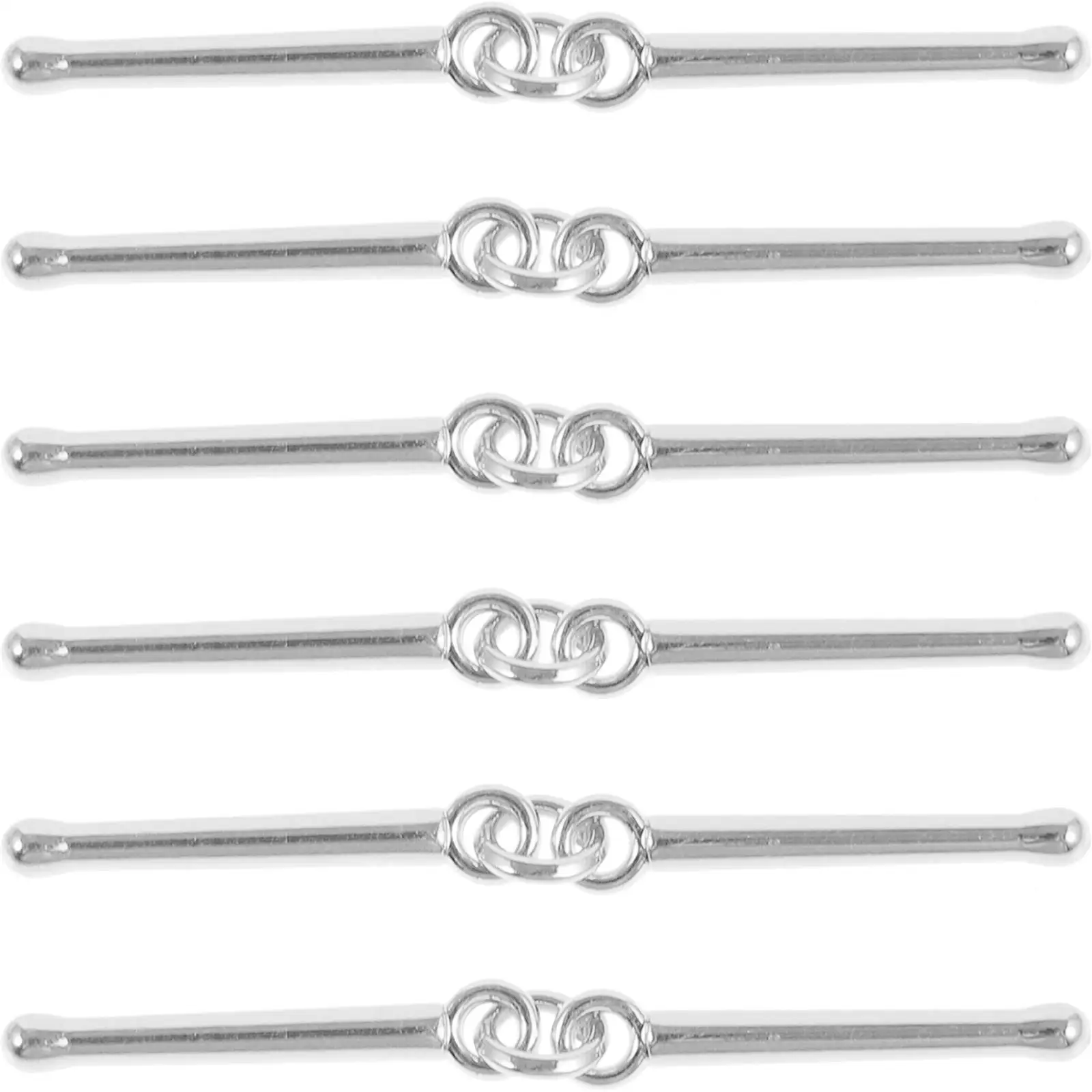 

6 Pcs Drum Sticks Pendants Alloy Charms Craft Findings DIY Jewelry Material Necklace Making Supplies Bracelet Earrings