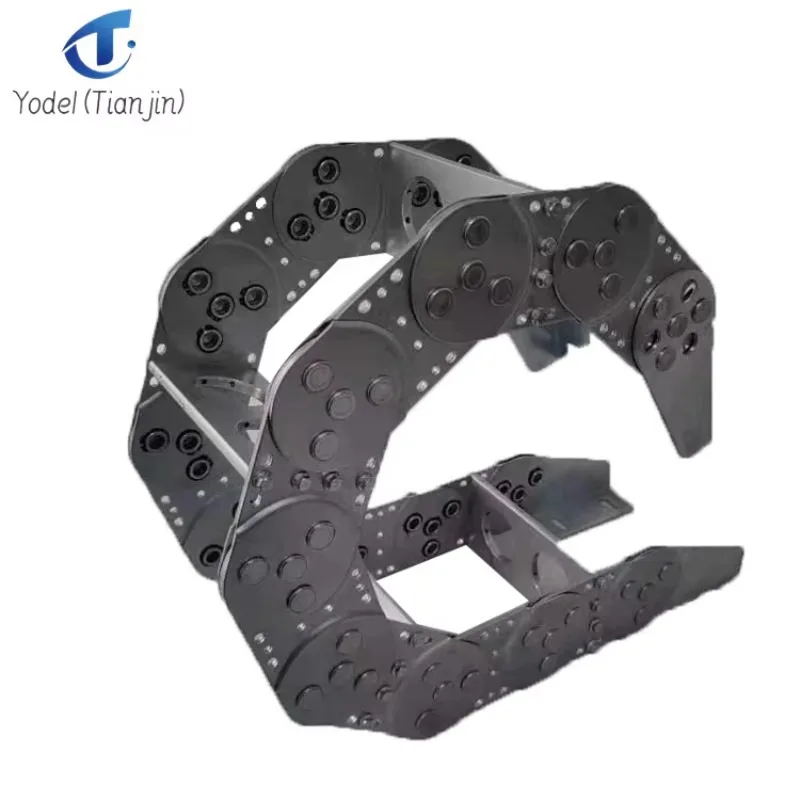Factory Goods Aluminum Alloy Cable Chain to Protect CNC Machine Tool Steel Drag Chain