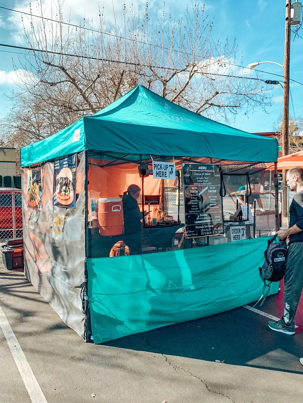 Custom Canopy Tent, 3x6 Meters 10x20ft Oxford Cloth Outdoor Marquee Tent, Heavy Duty Advertising Gazebo for Trade Show Marketing