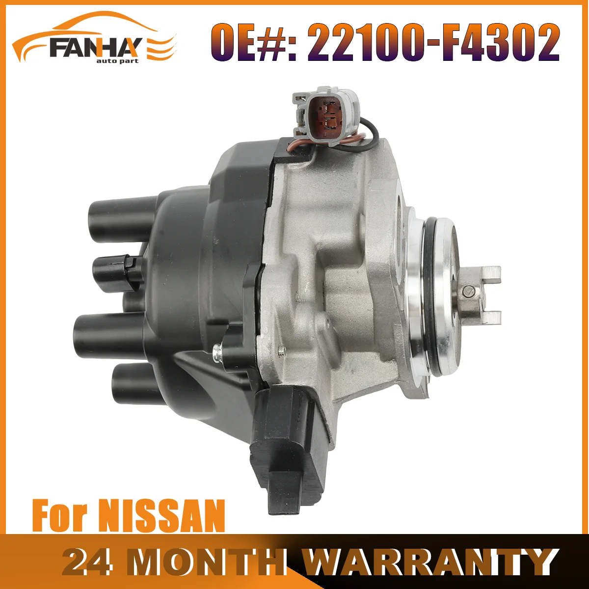Distribuidor de encendido 22100-F4302 22100F4302 para NISSAN 2000 2001 2002 2003 221000M000 221000M001 22100-0M000 22100-0M001