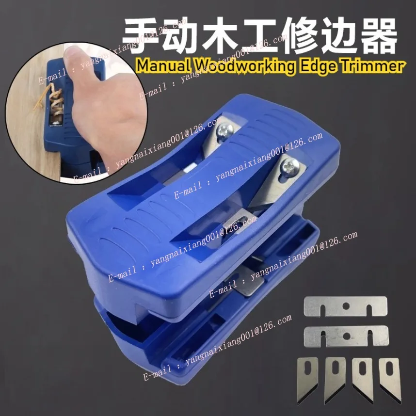 Ręczna maszyna do obróbki krawędzi, frezarka do obrzeży, podwójna frezarka do drewna, narzędzie stolarskie, profesjonalne narzędzie ręczne.