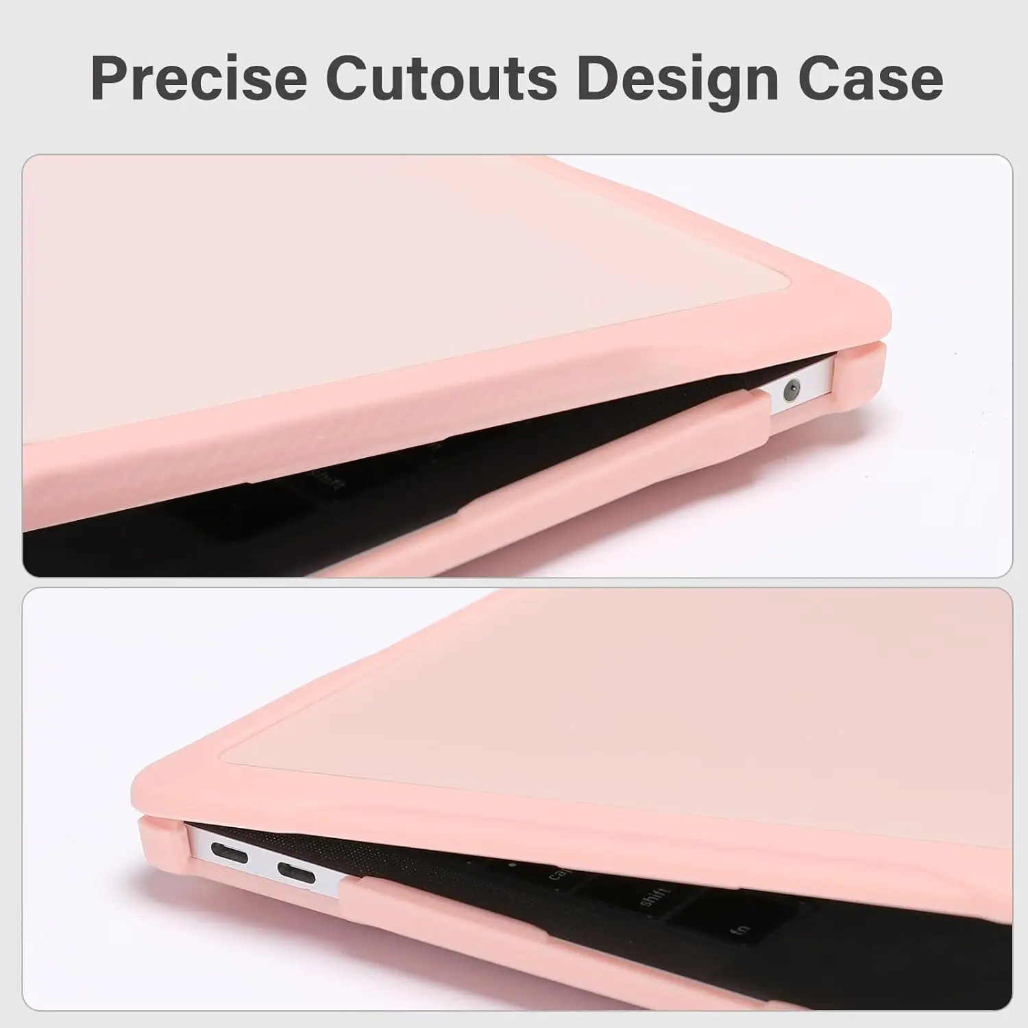 Etui na MacBook Air 13 15 cali M4 z 2025 roku A3240 A3113 A2337 A3241 oraz na Pro 14 16 cali M1 M2 M3 M4 M5 Pro 13 A2338 A2251, twarda obudowa — zdjęcie produktu 4