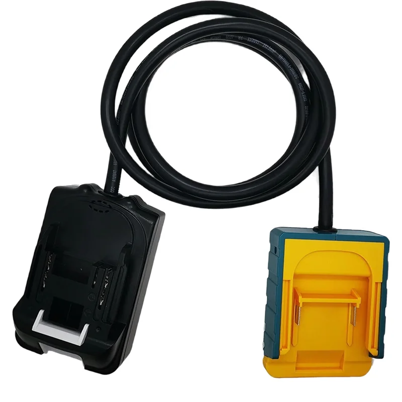 

ABJN-Extension Cord Battery Tool For 18V-20V 1.5M Cable With Belt Clip Lightweight Design C