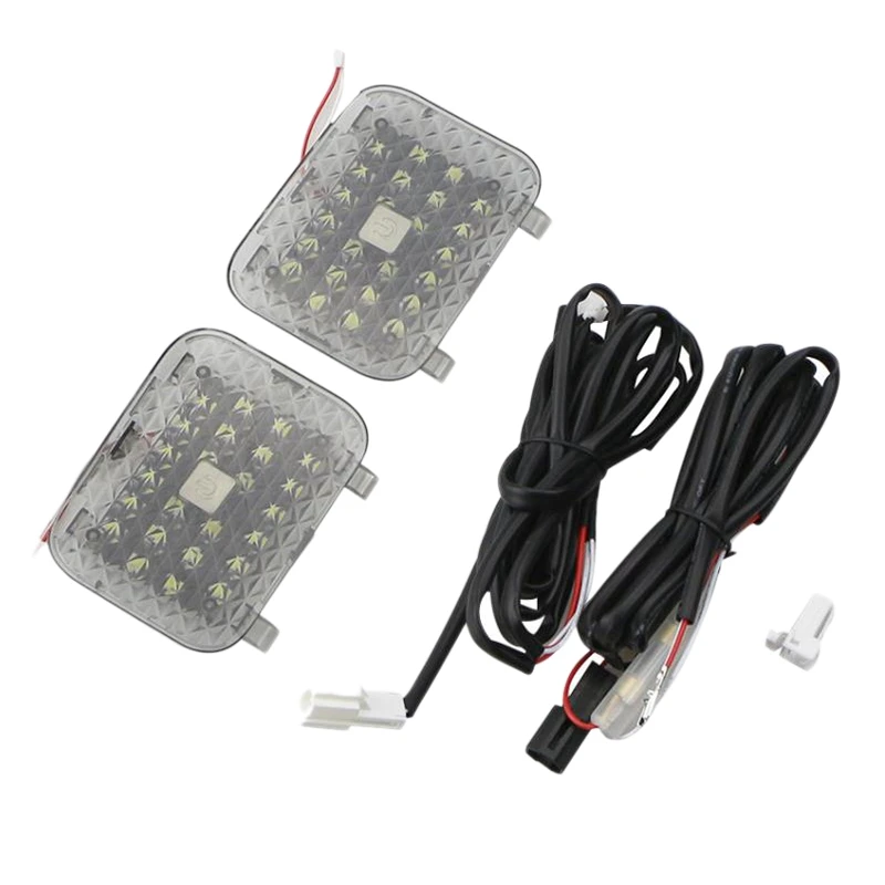 2 Pcs Car Trunk Light Lamp Roof Reading Lights Signal Lamp 12V Fit For Toyota CHR C-HR 2016-2019