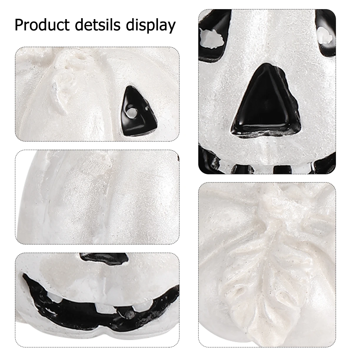 

2 Pcs Pumpkin Ornaments Fish Shelter Tank Decorations Hiding Cave Craft Aquarium Cartoon