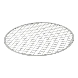 5pcs Round Disposable Wire Net Grill Racks Iron Roast Grate Cooking Barbecue BBQ Oven Grill 25CM/28CM/33CM Korean Style BBQ