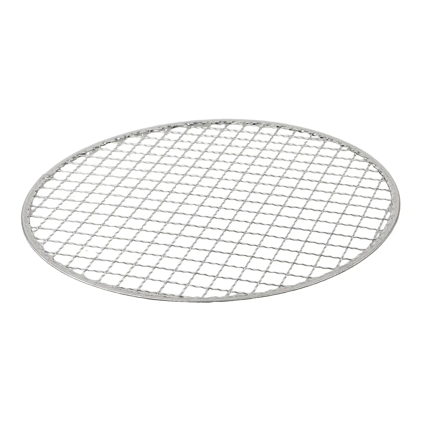 5pcs Round Disposable Wire Net Grill Racks Iron Roast Grate Cooking Barbecue BBQ Oven Grill 25CM/28CM/33CM Korean Style BBQ